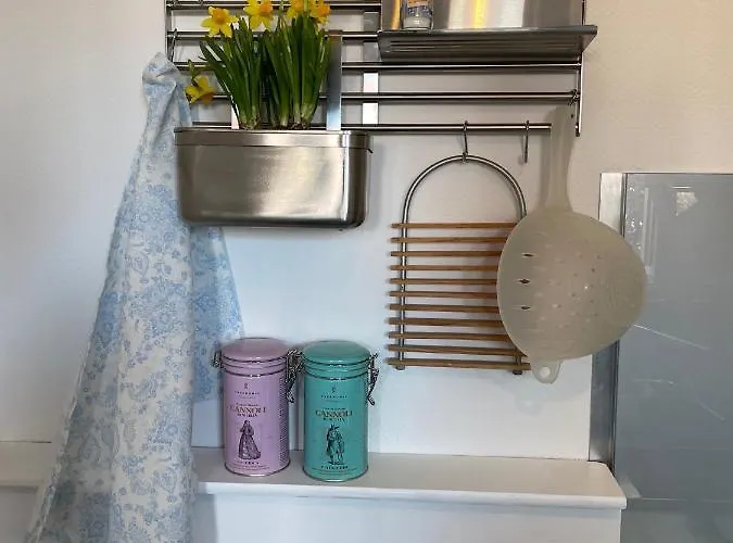 公寓 Kapitaenshaus Mit Hafenblick 特希尔